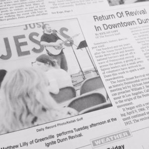 Matthew Lilley In the news for Ignite Dunn