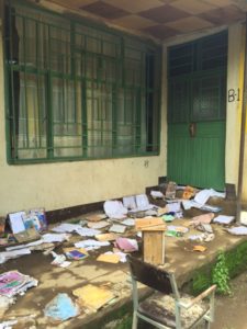 school flood damage