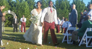 Lauren and Devon Falls Wedding