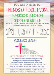 Eddie Evans Fundraiser Event